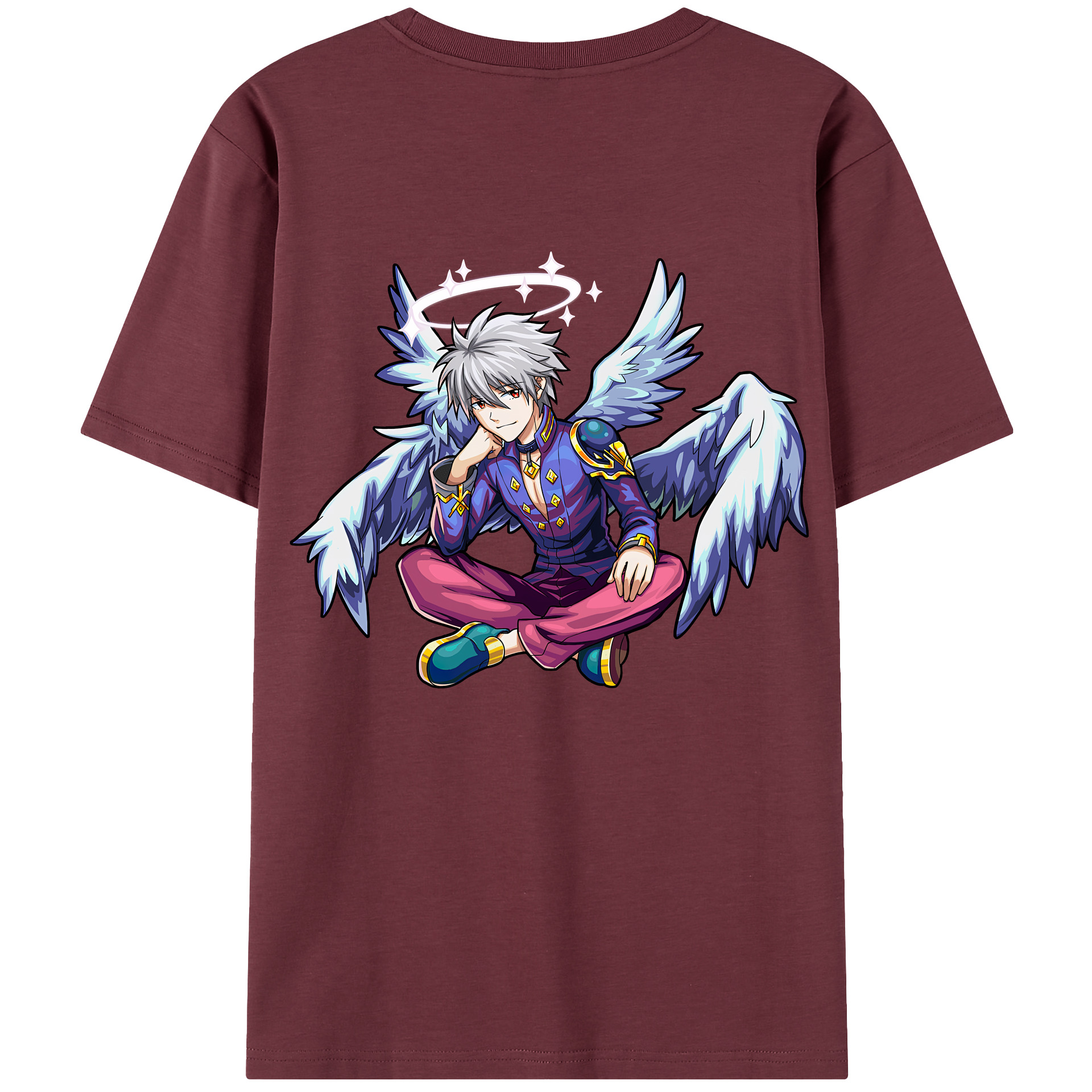（画像用） EVA 新世紀エヴァンゲリオン 綿100％半袖Tシャツ（背面プリント）
